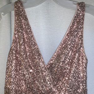 David's Bridal Dresses - David’s Bridal Rose Gold Sequin Bridesmaid Dress David's Bridal Dresses - David’s Bridal Rose Gold Sequin Bridesmaid Dress